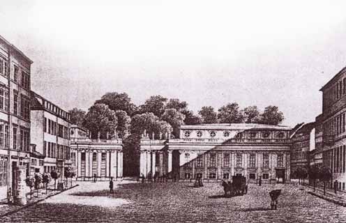 Torh�user Monbijoupark 1860